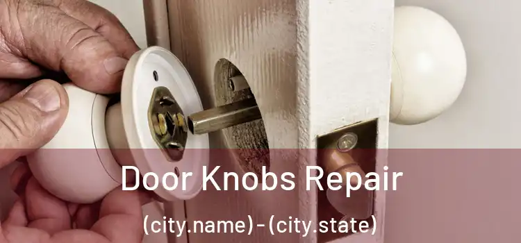 Door Knobs Repair (city.name) - (city.state)